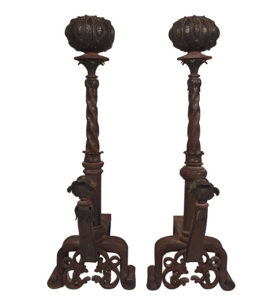 19centuryitalianironandbronzeandirons.PNG